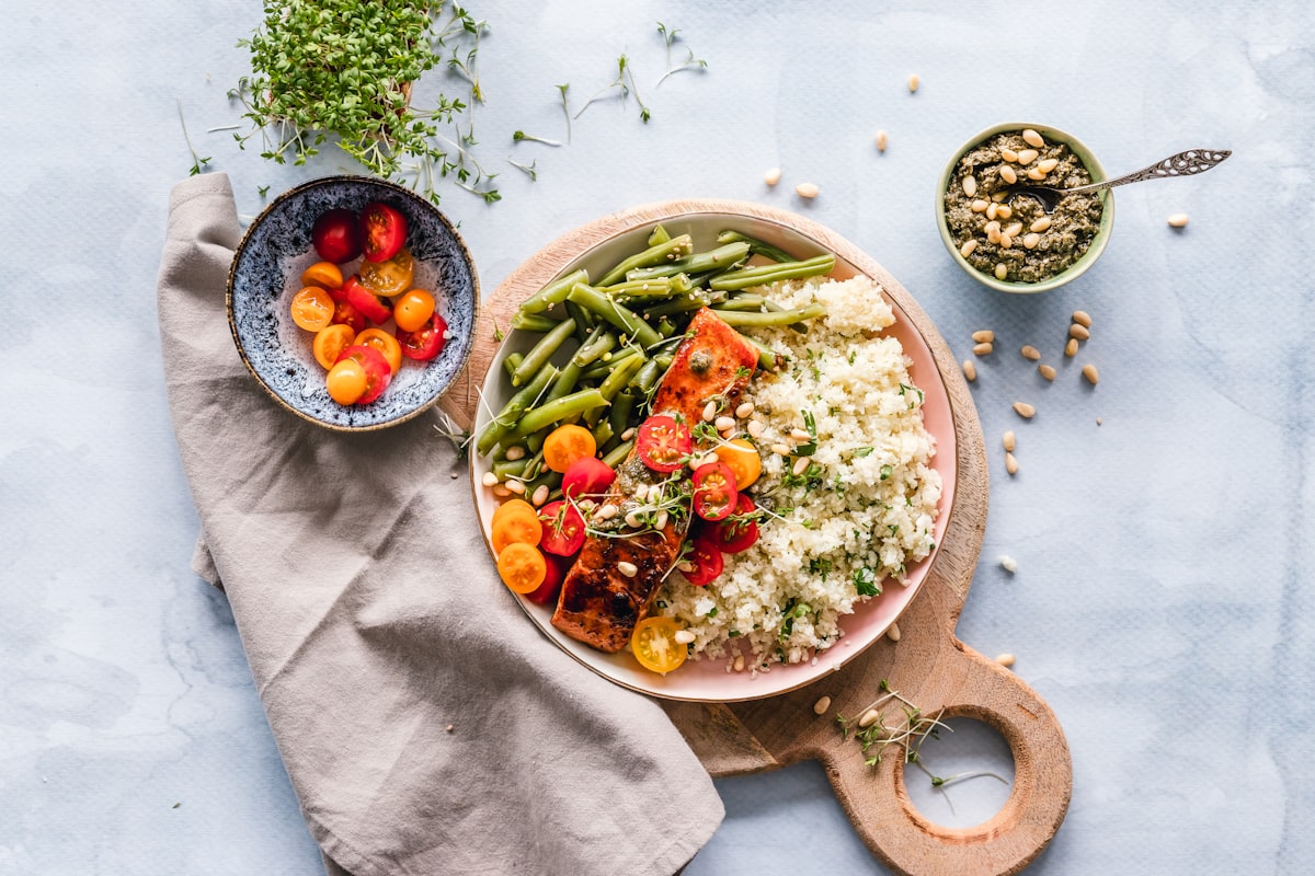 Balanced meal planning for men